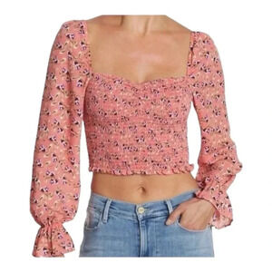 Likely Camilla Floral Arabella‎ Top (Revolve) Medium